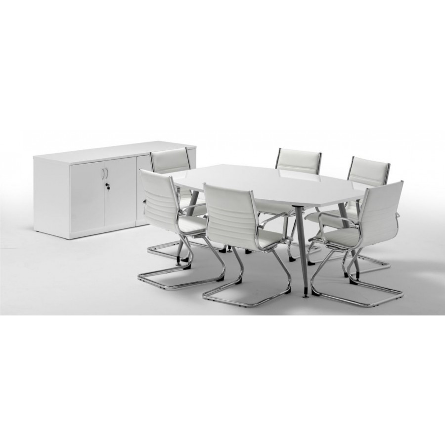 Lawson High Gloss Writable Boardroom Table 